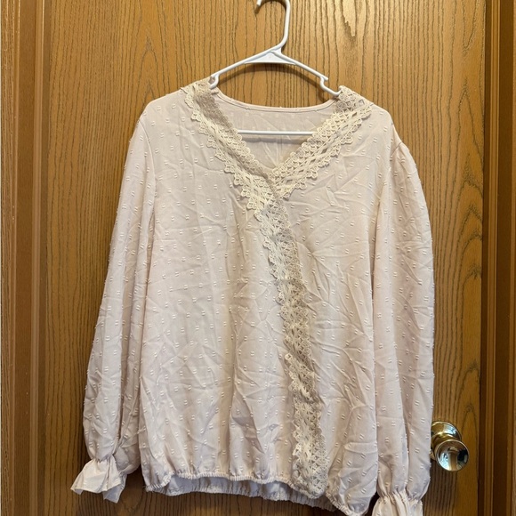 Macy's Bohemian Lace Blouse Cardigan - Picture 7 of 7
